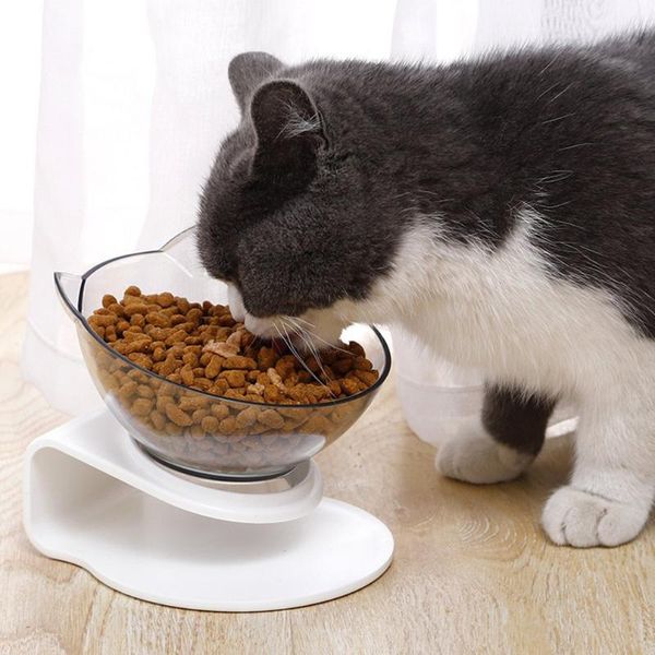 

cat bowls & feeders 15 degree basin oblique mouth double bowl dog pet food anti-vomiting ordic for feeder