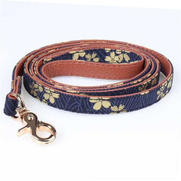 

dog collars & leashes lovely pet leash set with soft adjustable collar metal buckle durable accessories
