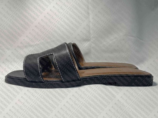 

paris quality color slippers mens womens summer sandals beach slide ladies flip flops loafers with box 454121 yw, Black