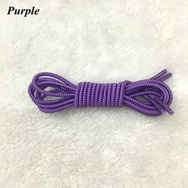 

elastic shoelaces round locking no tie shoe kids quick lazy laces rubber sneakers shoelace, White;pink