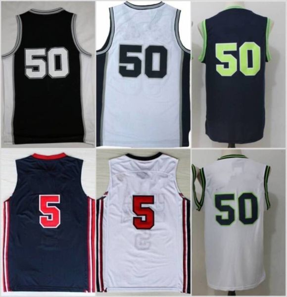

vintage 50 robinson basketball jersey navy naval academy 5 midshipmen admiral soul alternate stitched, Black;red