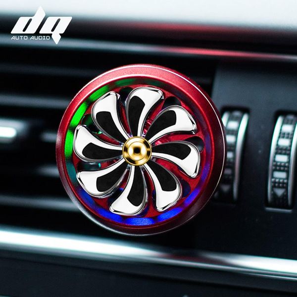 

car air freshener automobiles interior conditioning vents outlet solid perfume clip with atmosphere lamp light