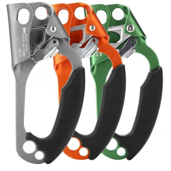 

cords, slings and webbing right hand climbing ascender rope handle clamp for 8mm-13mm rock equipment outdoor accessories