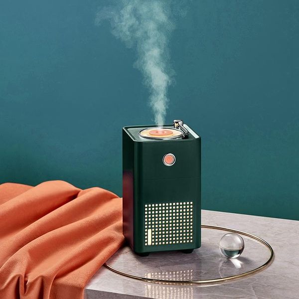 

essential oils diffusers air humidifier retro art household mini personal portable small outlook for office green