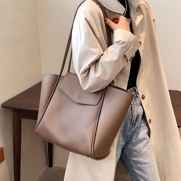 

shoulder bags autumn winter large capacity women's 2021 fashion design tote bag