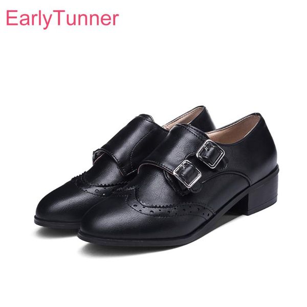 

dress shoes brand comfortable black purple women casual pumps vogue med heels lady nude ea132 plus big size 12 43 46 48
