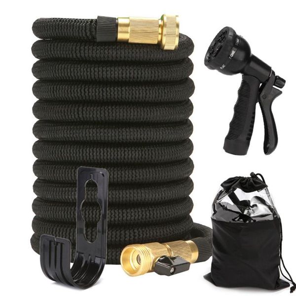 

wide spray range water gun portable high-pressure guns expandable hose for cleaning washing watering garden accessories equipments