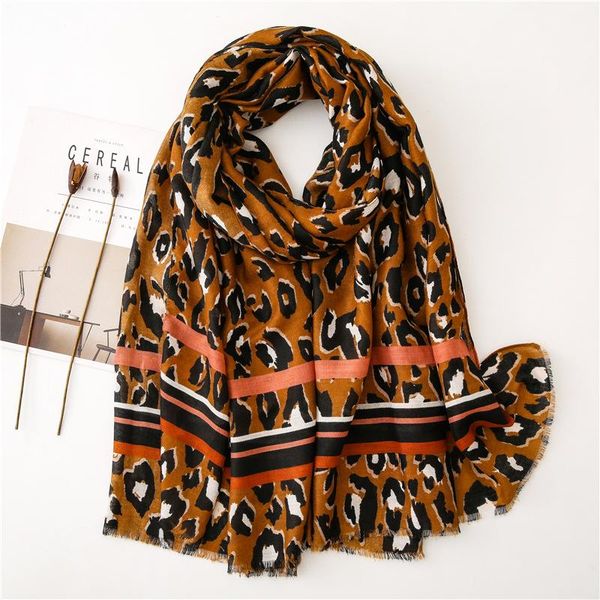 

scarves fashion 2021 women's cotton material scarf hijab autumn and winter leopard print blanket lady beach shawl, Blue;gray