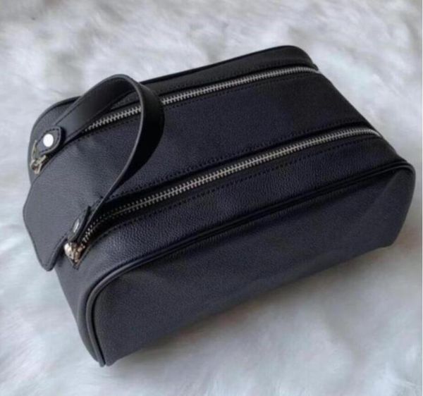 

cosmetic bags & cases travel toiletry bag pouch 28cm double zipper fashion protection makeup clutch women waterproof