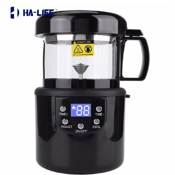 

ha-life home coffee roaster electric mini no smoke beans baking roasting machine eu plug 220v 1400w dropship roasters