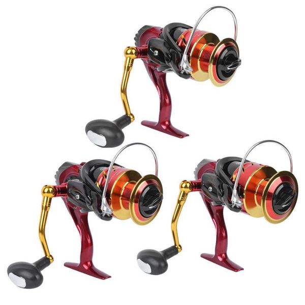 

cs6000 cs7000 spinning fishing reel 5+1bb skieted spool metal handle long s rock baitcasting reels