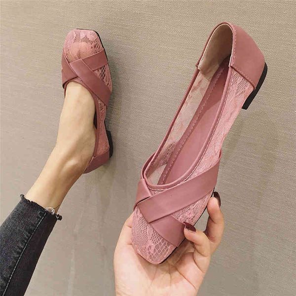 

sandals summer flats women lace shoes elegant office ladies boat casual black pink footwear a2274 e2iq