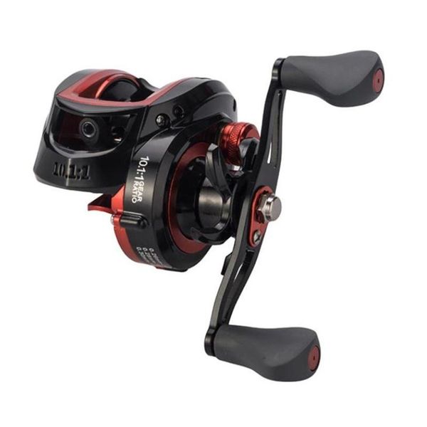 

fishing reel full metal spool anti-explosion line raft lightweight universal high speed professional ratio low-profile baitcasting reels