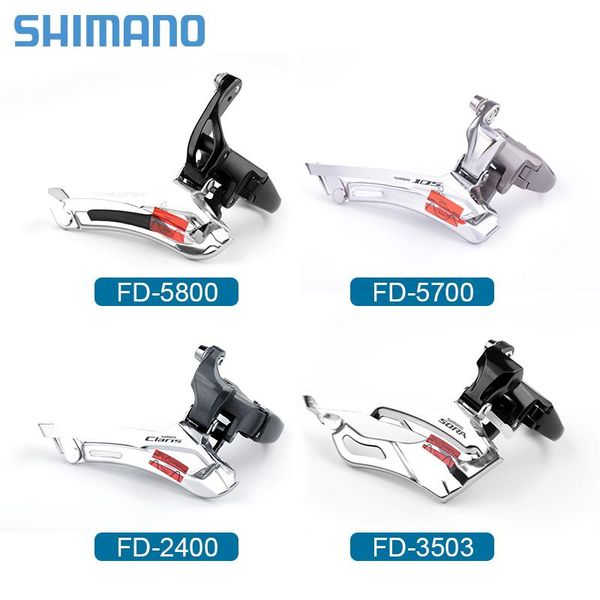 

bike derailleurs 105 fd-5800 front 3x9s fd-5700 fd-3503 fd-2400 2x8/10/11 speed road clamp ring shifting dia 30.4/31.8mm