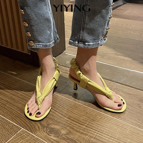 

women gladiator sandals high heels 2021summer round toe party dress pumps strappy shoes, Black