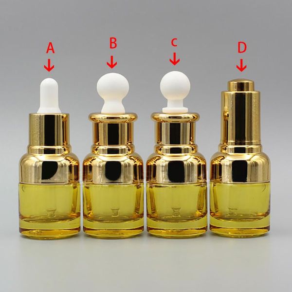 

storage bottles & jars mini sample yellow dropper bottle, cosmetic bottle essential oil packaging 20ml