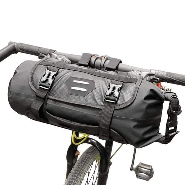 

cycling bags bicycle basket bike front tube bag waterproof handlebar pack frame pannier accessories