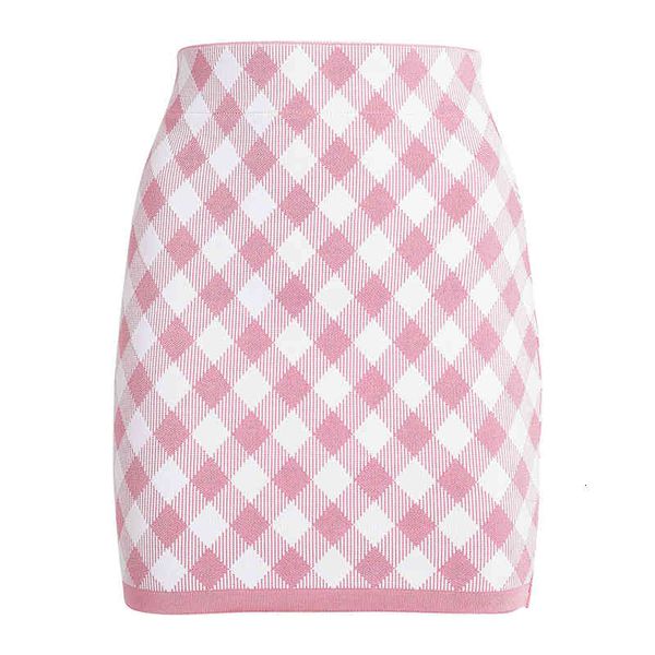 

skirts est fashion s/s designer women's plaid knitted mini ypy1, Black