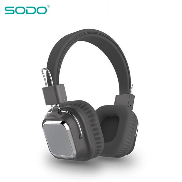 

sodo 1003 wireless headphone bluetooth-compatible 5.0 stereo headset wired wireless headphones foldable with mic port tf/fm