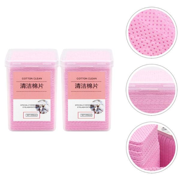 

car sponge 400pcs practical glue bottle wiping cloths removal tool for eyelash )