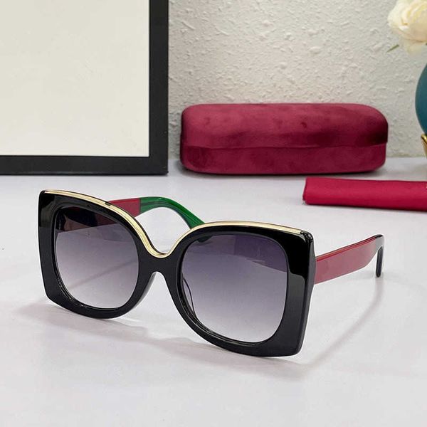 

sunglasses for women summer cat eye style 1061 anti-ultraviolet retro plate plank full frame fashion eyeglasses random box, White;black