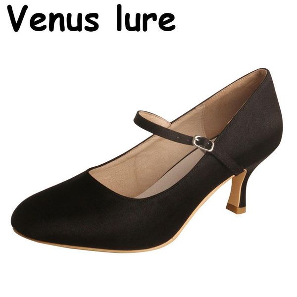 

wedopus medium heels shoes for women black color dress pumps