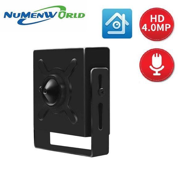 

mini ip camera 4.0mp poe hd webcam cctv video audio onvif p2p rtsp surveillance for home indoor cameras