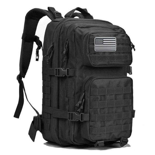 

military tactical backpack large assault bag canvas molle bug out outdoor hiking hunting bags