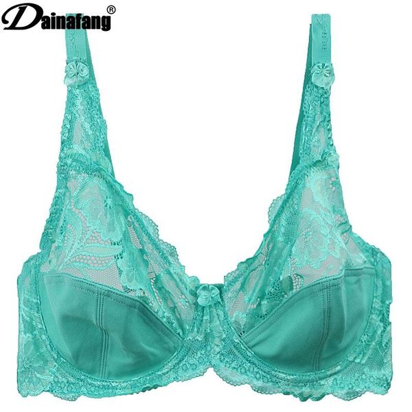 

bras 2021 summer style breathable push up bra underwear women large size solid 44 46 cde cup thin polyester cotton bralette, Red;black
