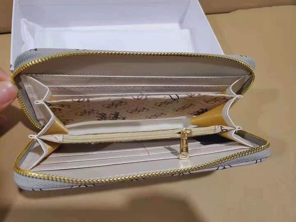 

pu new long zipper function large capacity wallet women's handbag 7bmh