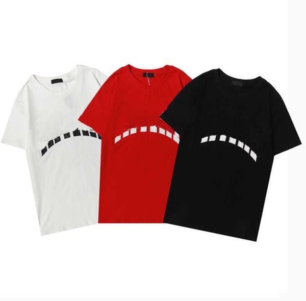 

luxury brand t shirts and polos mens designers t shirt couple summer printing high street leather embroidery casual hip, White;black