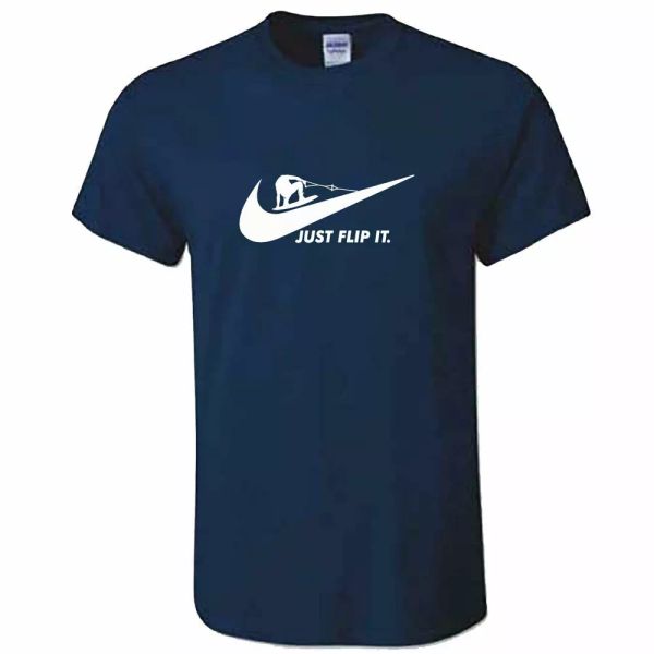 

wakeboarding tshirt - just flip it - wakeboard wake board clothing top, White;black