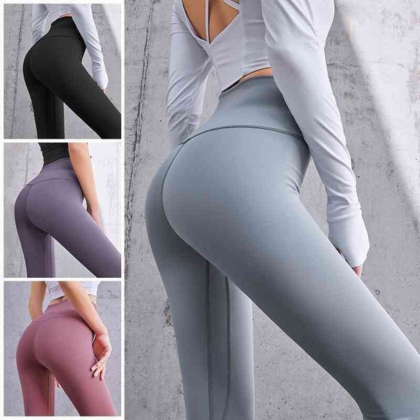 

yoga trousers women european and american peach hip pants workout clothes tight high waist stretch bottoming hip pants, Black;white
