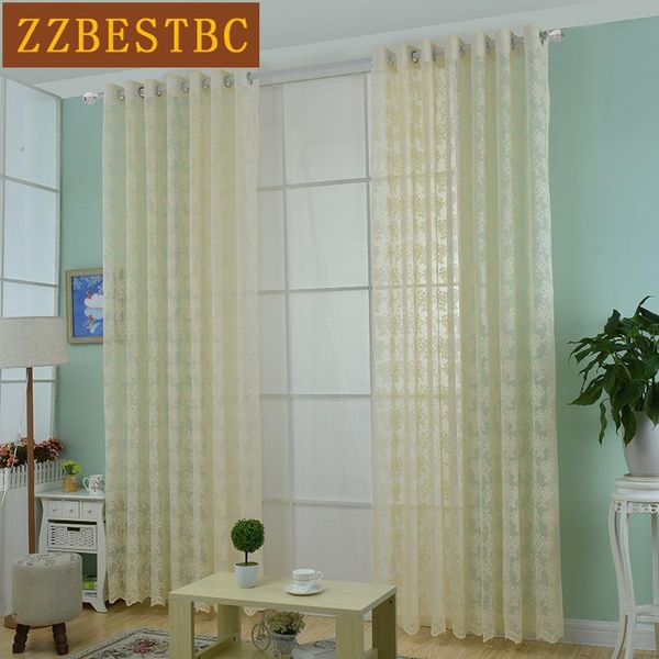 

curtain & drapes 3 colors european luxury lace screens for living room customizable tulle curtains bedroom voile kitchen /cafe