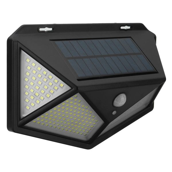 

led solar street wall light pir motion sensor outdoor lamp ip65 - without