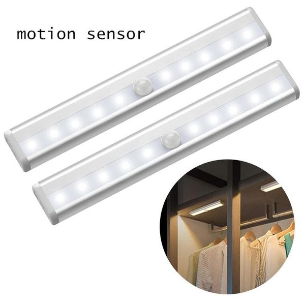 

motion sensor cabinet light 6/10/24/40/60 leds lamp usb rechargeable warm white/white closet lighting for kitchen bedroom
