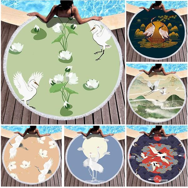 

towel swan bird luxury beach sea cover up spa large microfiber