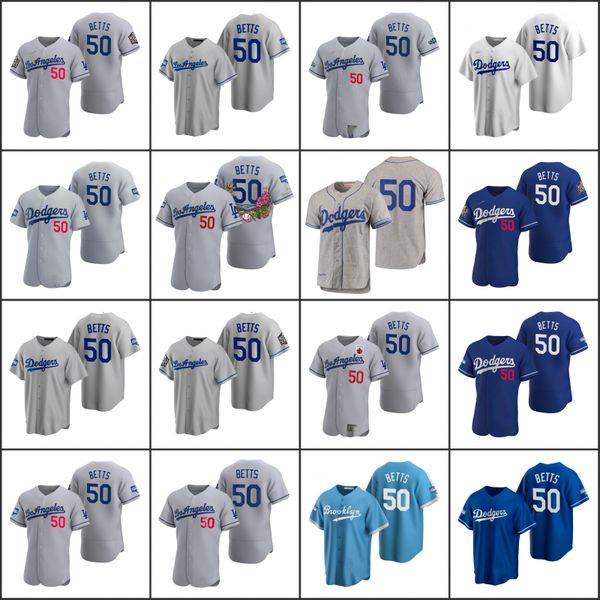 

los angeles dodgers men 50 mookie betts women youthjerseys, Black;red