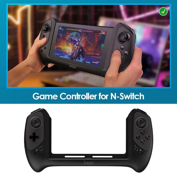 Handless Handle Gamepad Joystick Phone Gaming Controller para Switch Handheld Game Console Controladores de Adaptador Joysticks