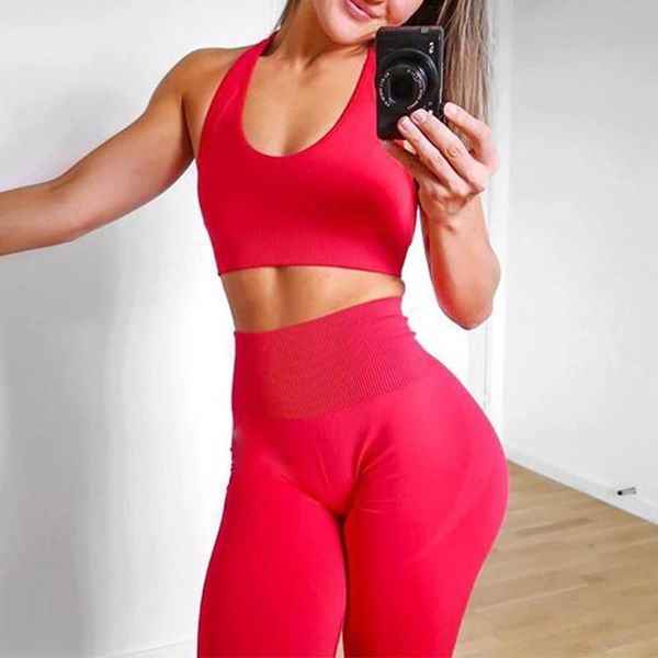 

yoga outfit 2 pcs set womenyoga workout clothes gym suit female tracksuit fitness clothing leggings sports women sportswear