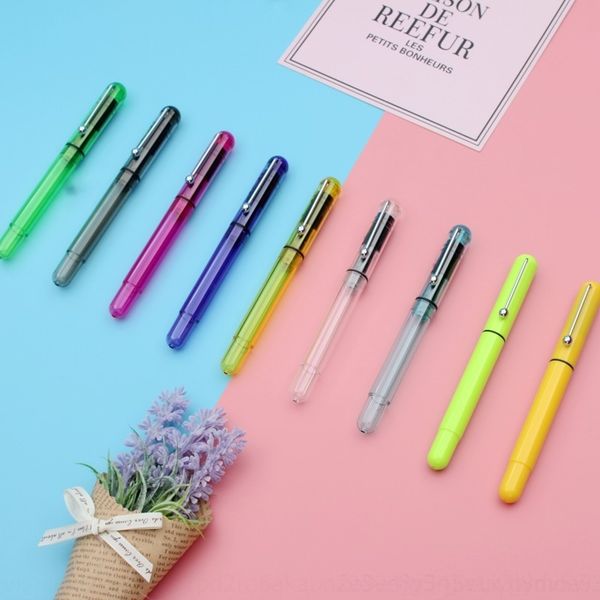 

CJz1 jinhao pocket color lovely style pen fountain pens beginner candy candy grade two or three students writing practice