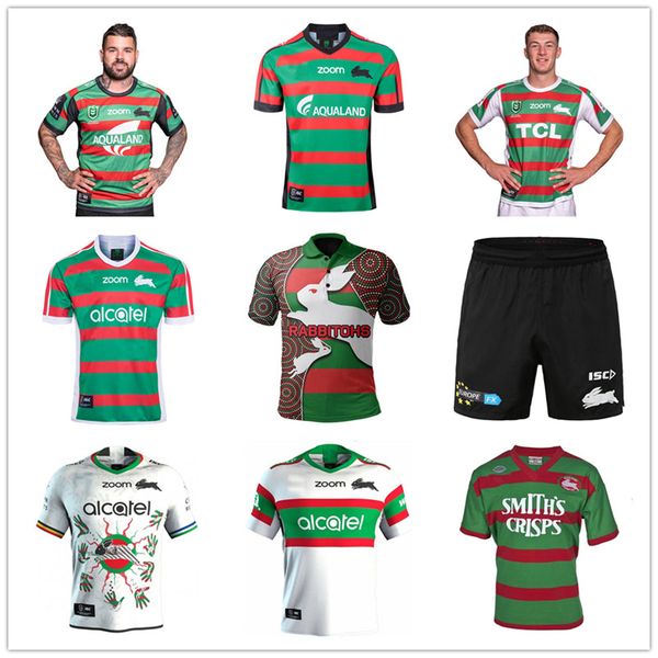 

2021 south home anzac rugby jerseys national league 20 21 sydney rabbit, Black;gray