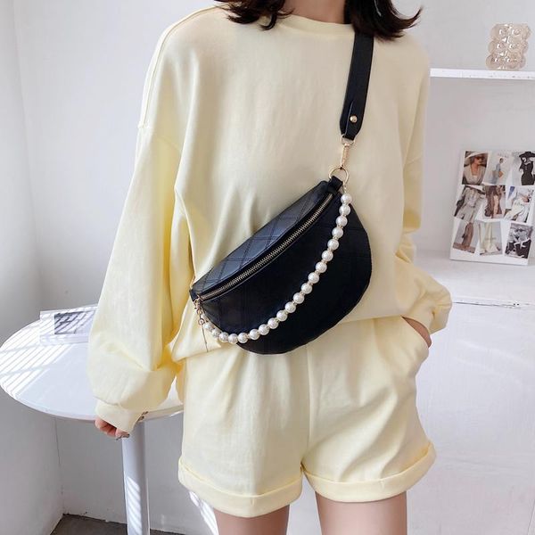 

evening bags fashion women chest bag ladies pearl designer messenger casual crossbody for 2021shoulder luxury small
