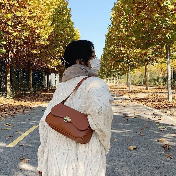 

evening bags foreign style bag women 2021 fashion net red handbag minority design single shoulder armpit messenger women's purse