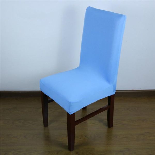 

chair covers thickened office semi-stretched cover simple solid color dining