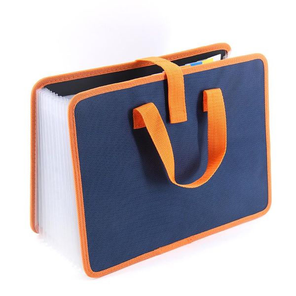 

business card files fashion hand cloth with 13 layers a4 accordion package students paper information