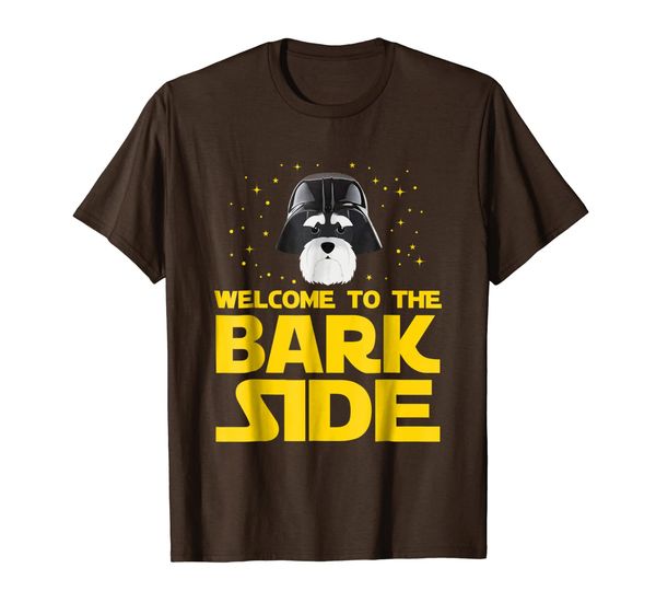 

Welcome to the Bark Side of Miniature Schnauzer Funny shirt, Mainly pictures