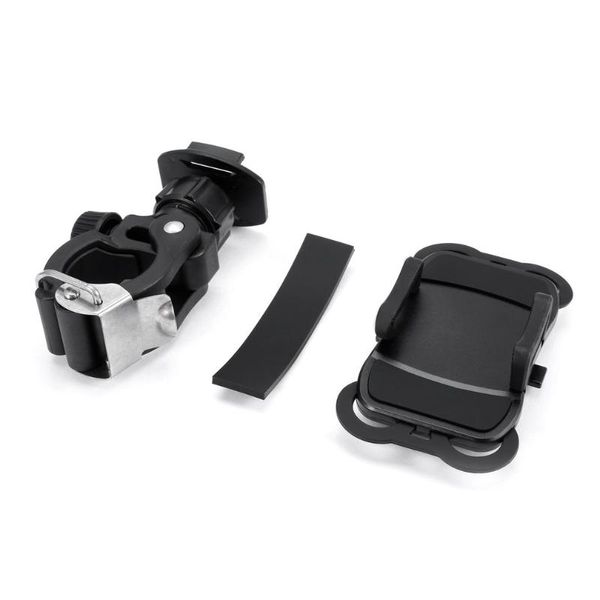 

universal bike bicycle handlebar mount holder with adjustable phone clip for mobile smart stand cell mounts & holders