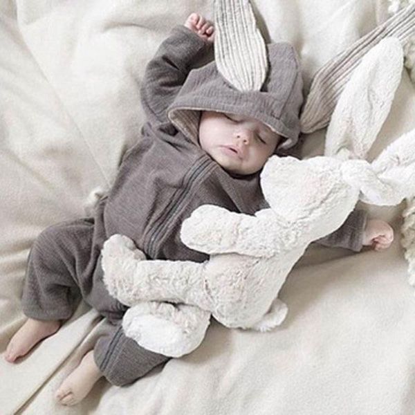 

carcoon baby clothes boys romper spring autumn girl cotton born rompers long sleeve hoodie toddler costume jumpsuits, Blue