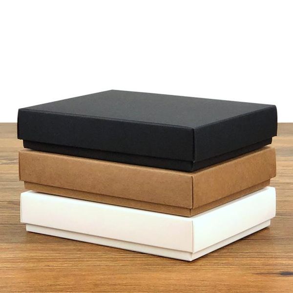 

gift wrap 10pcs black/white thicken kraft paper packing boxes diy candy/wedding/party/crafts/gifts/candy storage aircraft box
